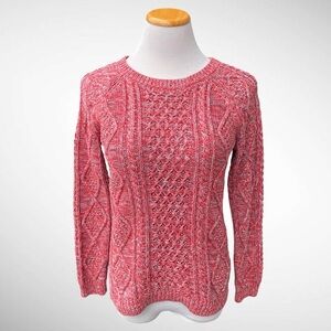 Gap 100% Cotton Knit Pullover Crewneck Sweater Long Sleeves
